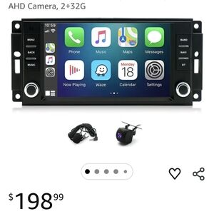 SOLD - Car Audio Video System with AHD Camera - Black